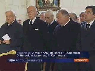 Obsèques de René Monory