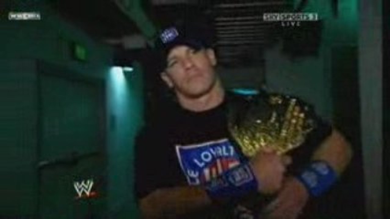Raw 4/13/09 John Cena vs Jack Swagger