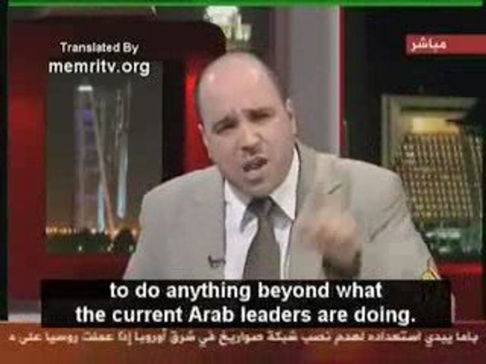 Anwar Malek fustige les Arabes. Al-Jazeera le 3 mars 2009