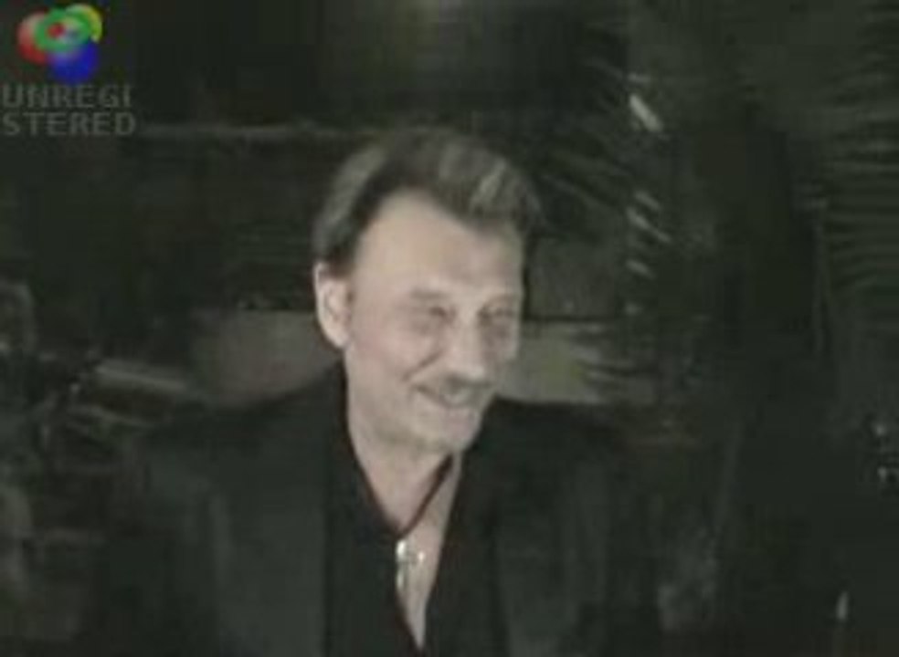 Johnny Hallyday 22.03.2009 at Madeo Ristorante