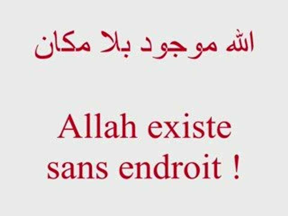 Aqida en Marocain