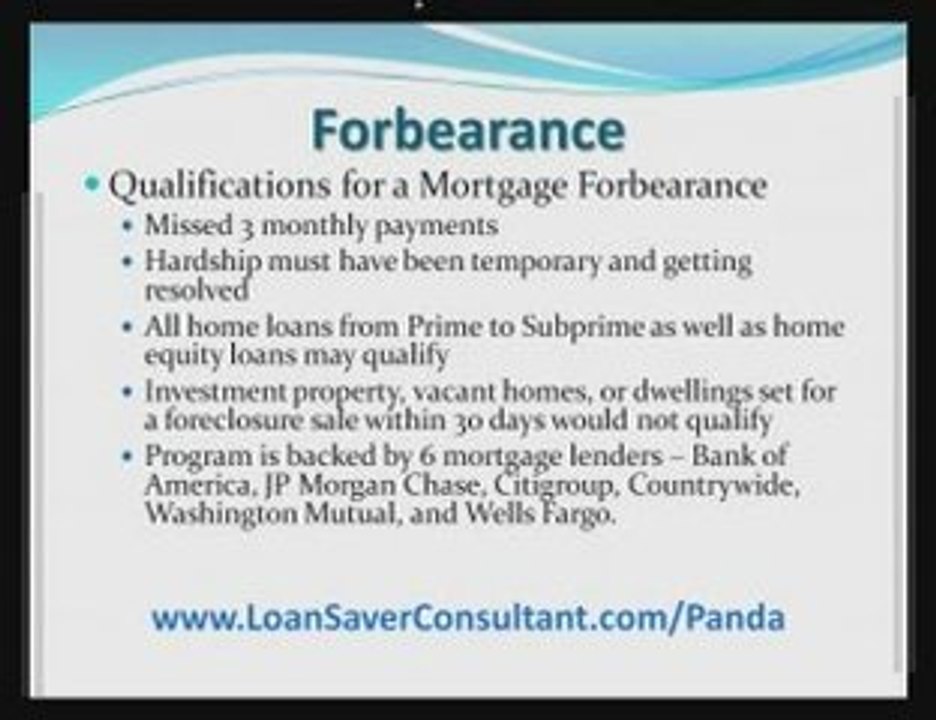 Can a Mortgage Forbearance help? by Tulsa Loan Modificati...