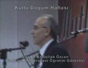 Kutlu doğum abdullah özcan