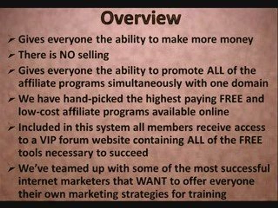 Bear Marketing System - a new way to make money online