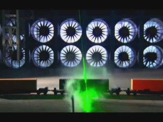 Aérodynamique au laser