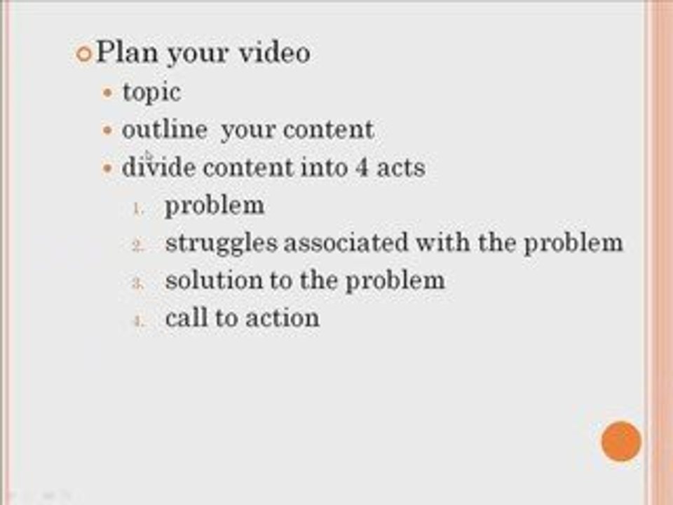 How to Create Your 1st Video Series Part 1 of 4