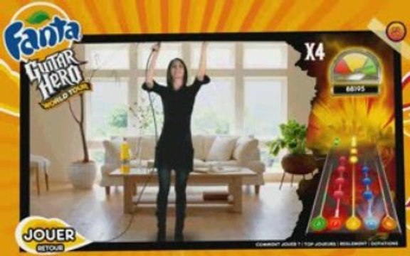 Fanta Guitar Hero Wolrd Tour Link80 Chant 132458 points