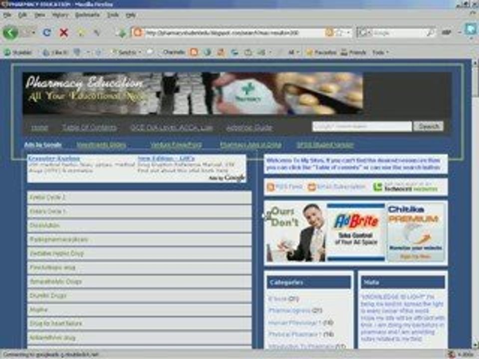 Pharmacy Resource Site Review