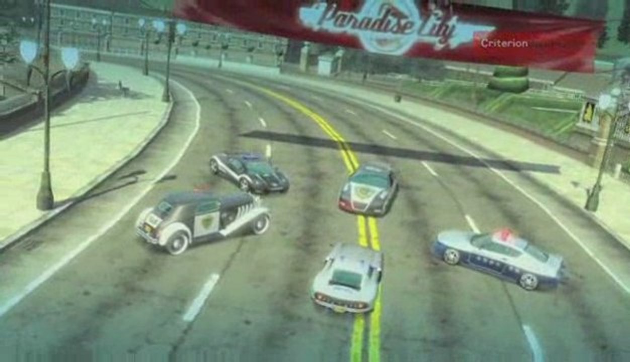 Burnout Paradise - Cops and Robbers trailer