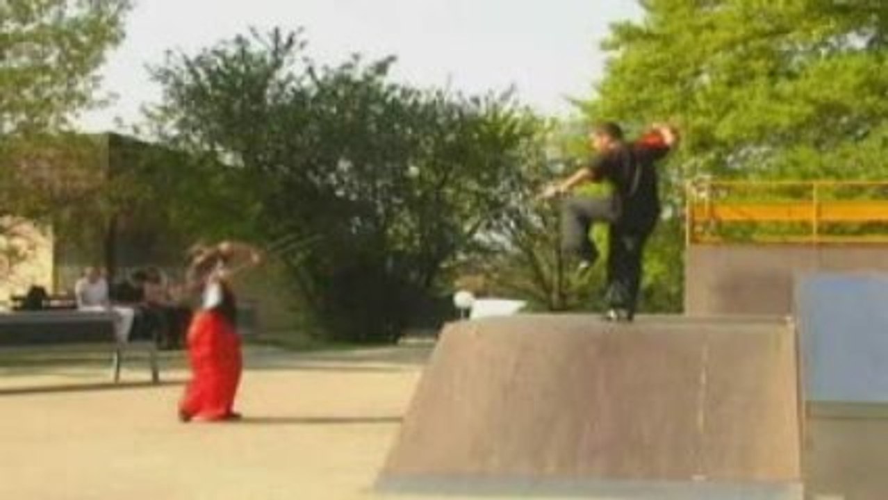 Autodestruction au skate Park