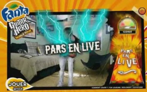 Fanta Guitar Hero Wolrd Tour Tier Guitare 164594 points