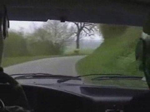 rallye Neuchâtel 2009: caméra embarquée ES3 - 309 GTI16 grA