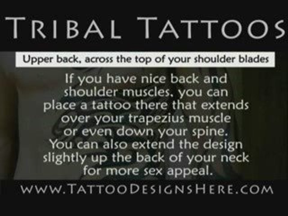 Tribal Tattoos -Sexiest Spots for Men to Get Inked