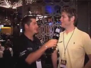 Brian McFadden at the Aussie Millions
