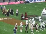 Stade Français - Clermont : Arrivée du ballon - starwars 2/4