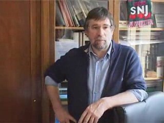 Alain Girard, premier secrétaire général du SNJ