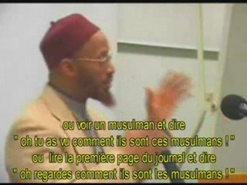 L' islam est en prison.               Sheikh Khalid Yasin.