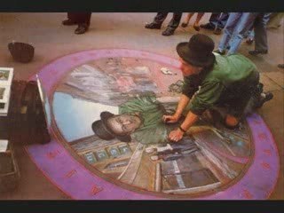 üç boyutlu resim sanatı