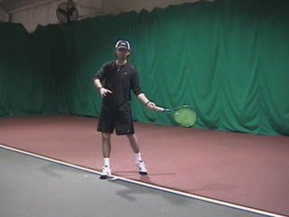 How to Hit a Better Tennis Forehand - Footwork