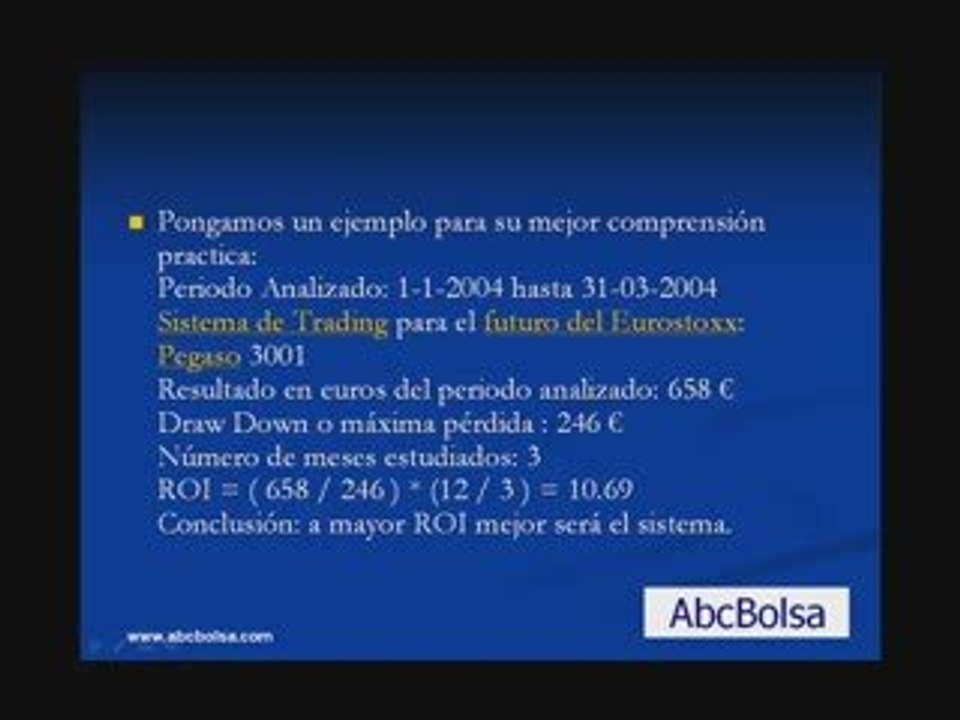 CLAVES PARA ELEGIR UN BUEN SISTEMA DE TRADIGN (II)