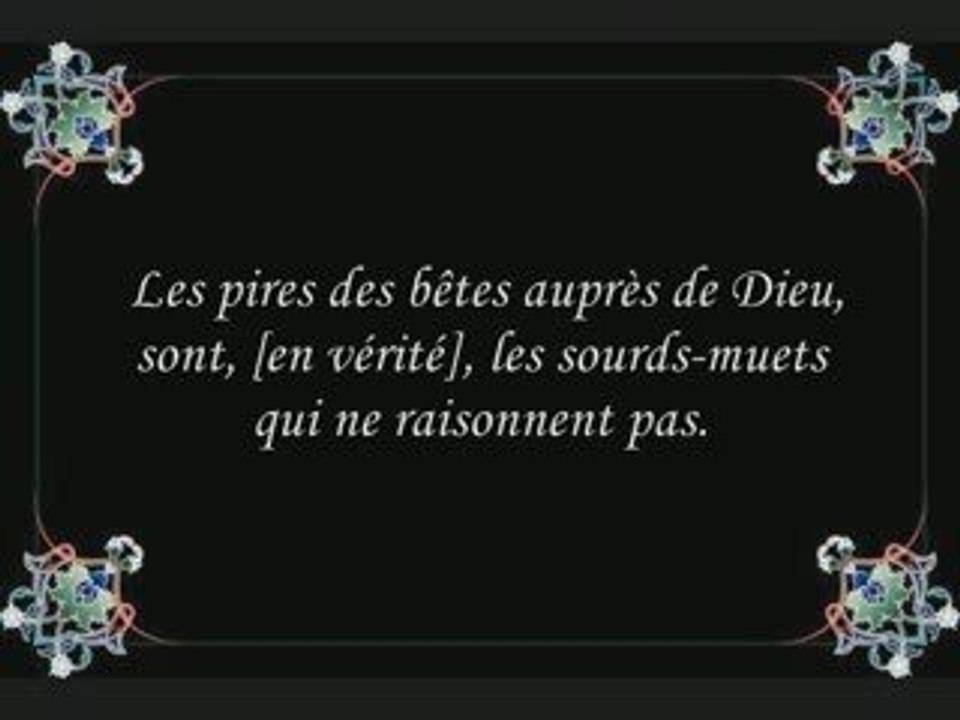 Le Prophète nous a pourtant prévenu !