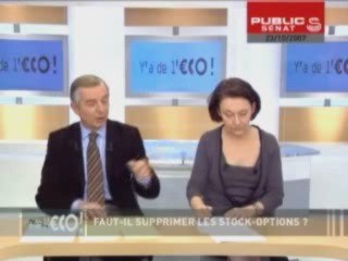 Y'A DE L'ECO,Faut-il supprimer les stock-options?