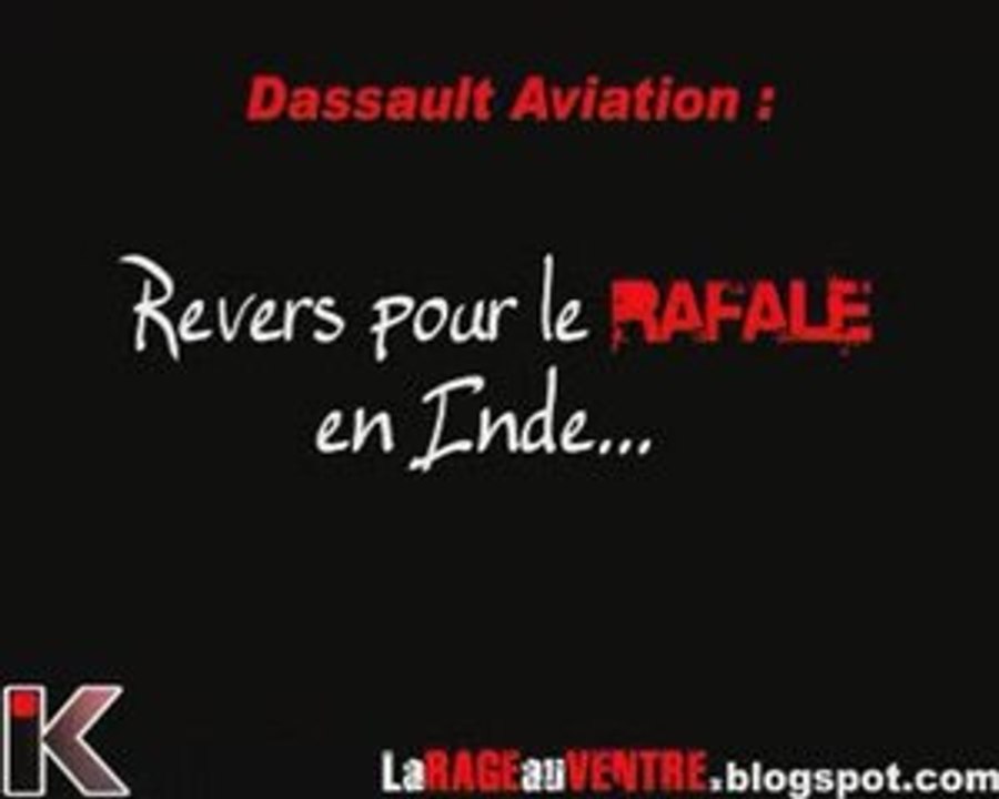 Dassault Aviation : Revers pour le Rafale en Inde