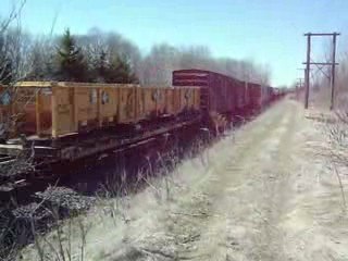 CN westbound just east of Napanee Ontario
