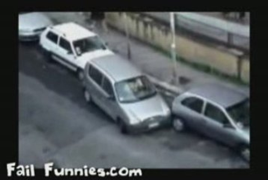 Woman Parking Fail