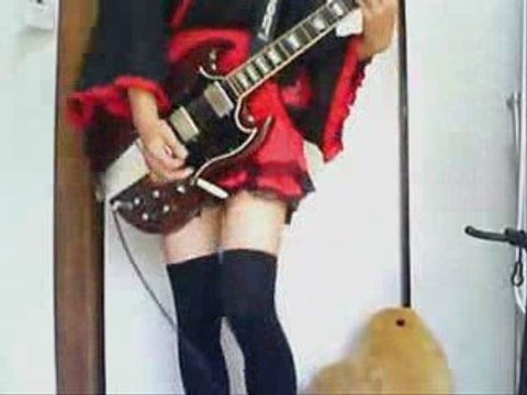 【メタル姫】　メタル布教活動としてFool for Your Lovingのギターを弾いてみた