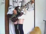 【メタル姫】メタル布教活動としてHot For Teacherのギターを弾いてみた