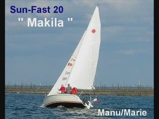 "Makila " , un Sun-Fast 20 , sur le bassin d'Arcachon