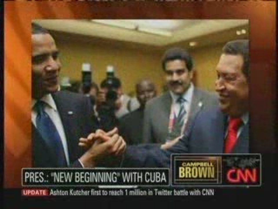Barack Obama Meets With Hugo Chavez From CNN Exclusive