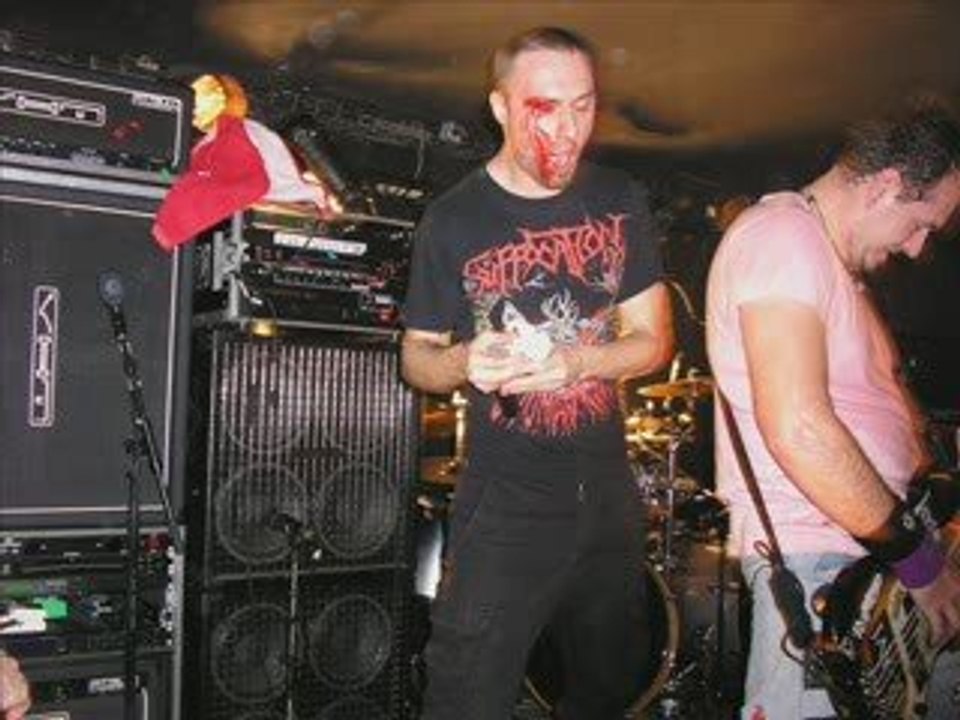 Primal Age/Benighted/Aborted live au glaz'art 12-04-09 Paris