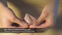 how to make an origami lily flower