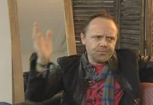 METALLICA - PARIS bercy - Lars Ulrich Interview 01/04/2009