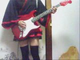 【メタル姫】 ストラト購入記念としてBURNのギターを弾いてみました