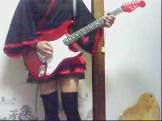 【メタル姫】 ストラト購入記念としてBURNのギターを弾いてみました