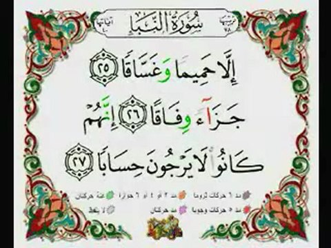Sourate La nouvelle (An-Naba) 78 : pour débutants