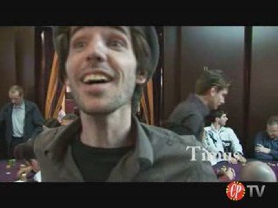 Interview à la deuxième pause