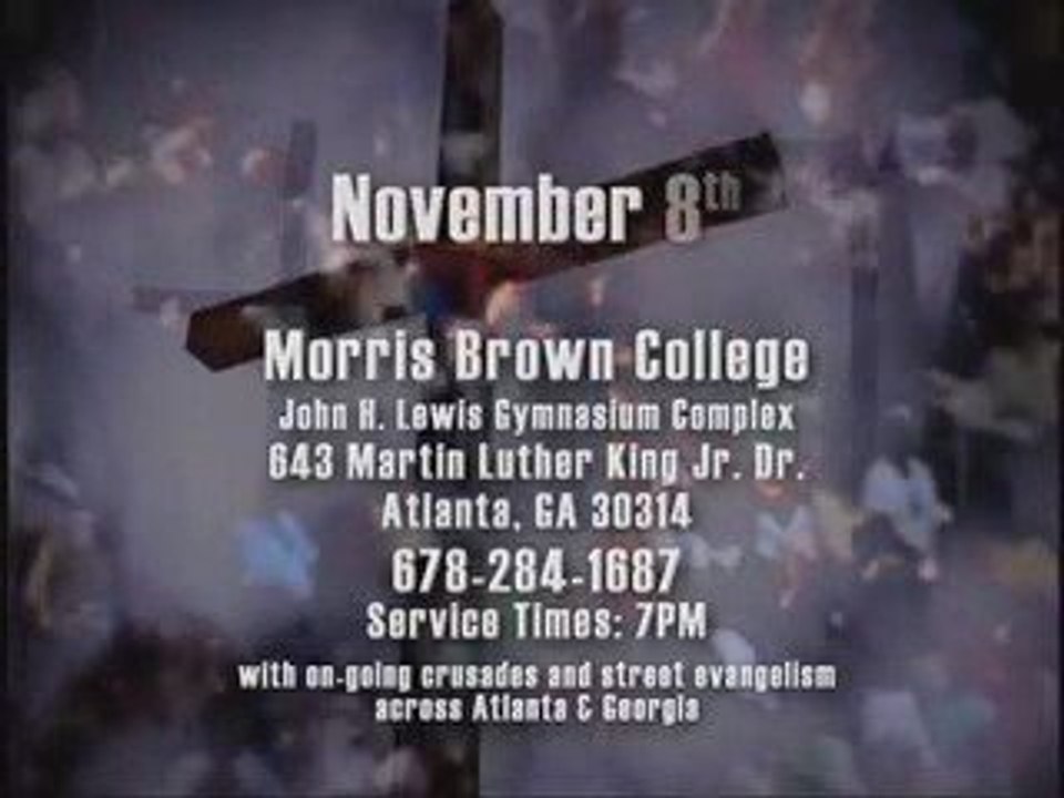 CRUSADES FOR CHRIST / CHRIS FOSTER MINISTRIES / EVANGELISM