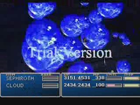 FINAL FANTASY VII - CLAD ET SEPHIROTH VS RENU RUDE