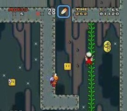 Lets play SMW pt 22 Vanilla Dome secret