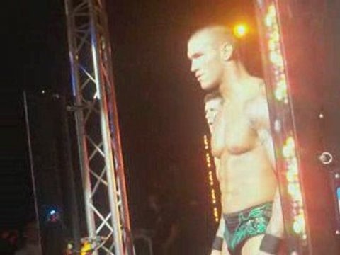 Entrée randy orton zenith strasbourg