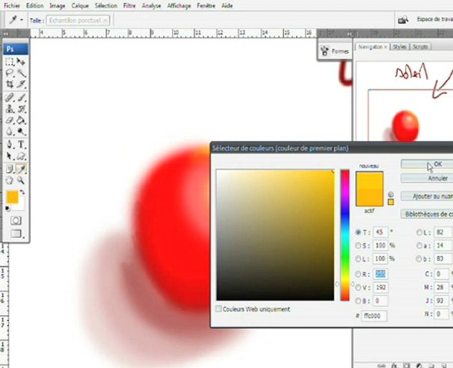 Tuto opacité photoshop
