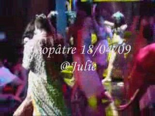 Spectacle de Cleopatre, 18 avril 2009