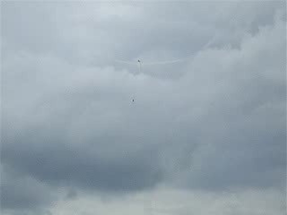 Planeur a Chérence décollage au treuil