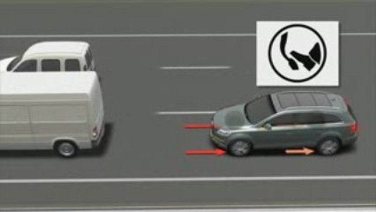 Audi braking guard