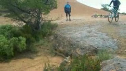 vtt vitrolles, mon premier saut sur rocher naturel