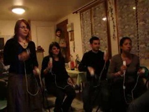 Wii Lapins crétins : danse